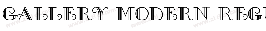 Gallery Modern Regu字体转换